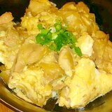 お麩入り親子丼